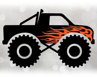 Free Free 153 Monster Truck Logo Svg SVG PNG EPS DXF File