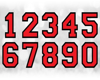 Download Layered Number Svg Etsy