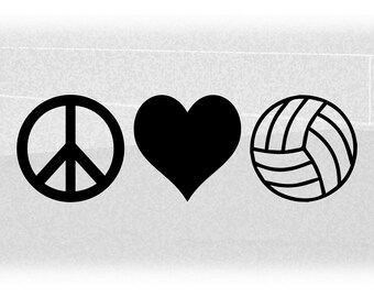 Free Free Peace Love Volleyball Svg 74 SVG PNG EPS DXF File