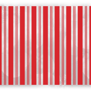 Shape Clipart: Candy Stripe Pattern Background en version rouge et rouge avec fond blanc Versions superposées - Téléchargement numérique SVG & PNG