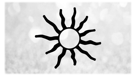 Aesthetic Theme Sun PNG