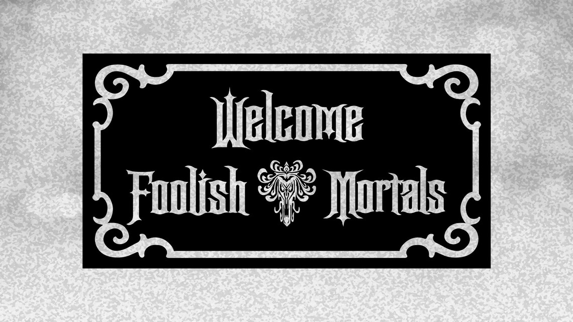 Entertainment Clipart: Black welcome Foolish - Etsy