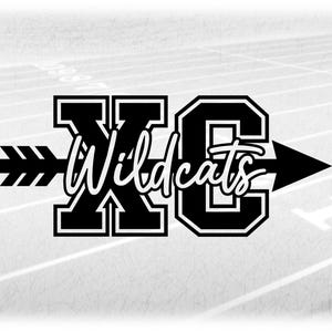 Sports Clipart: Thick Black Varsity Letters 