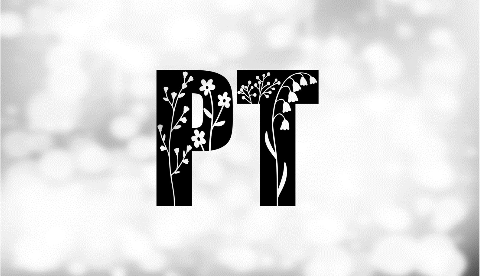 Medical Clipart: Black Bold Letters 