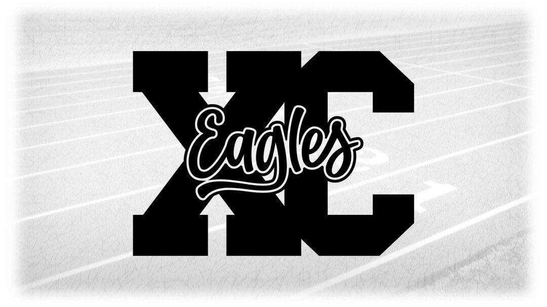 Sports Clipart: Thick Black Varsity Letters 