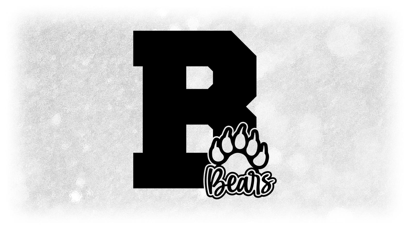 Sports Clipart: Black Script 