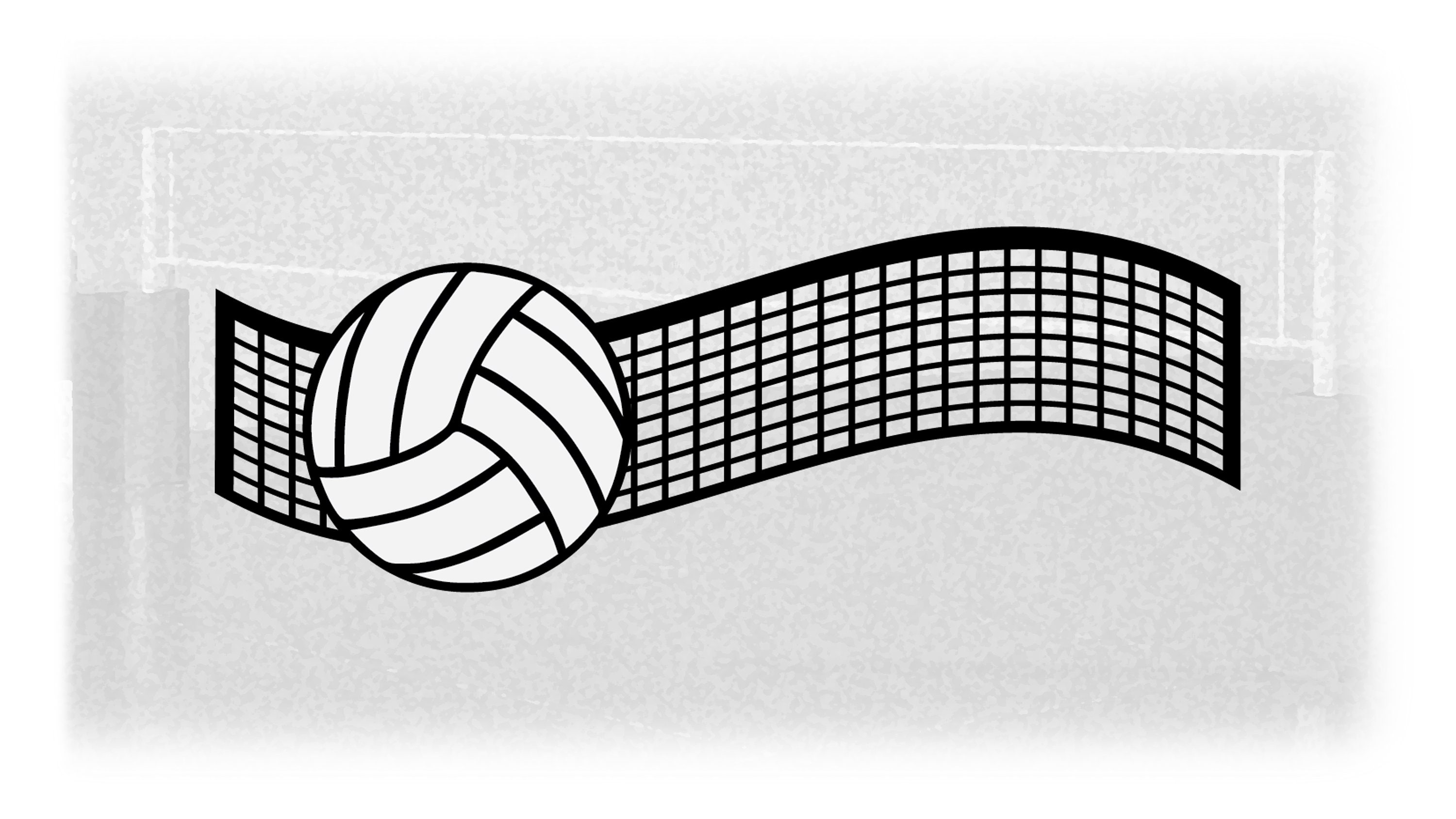 Volleyball clipart black at marilyn rose blog