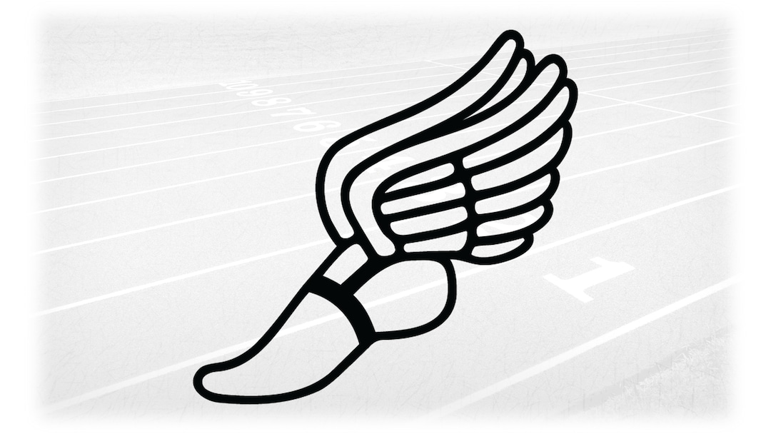 Sports Clipart Black Winged Running Shoe Outline From Mercury / Hermes