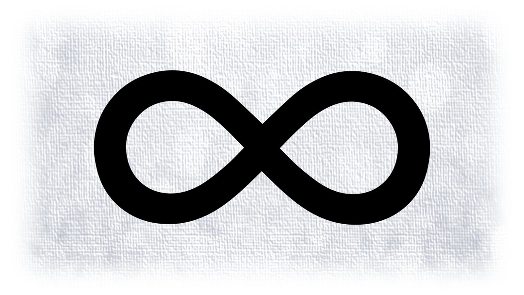 Shape Clipart: Large Simple Easy Black Infinity Symbol / Lemniscate ...