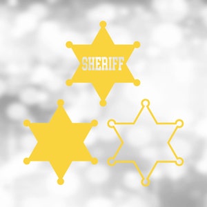 Yellow Star Shapes 