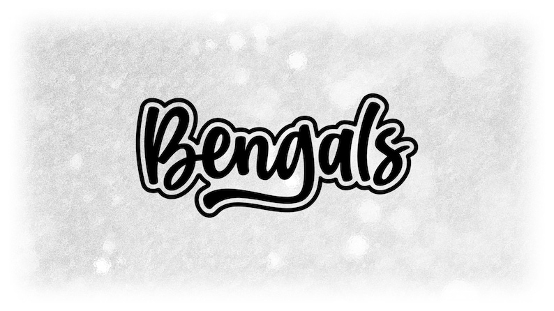 Sports Clipart: Black Bold 