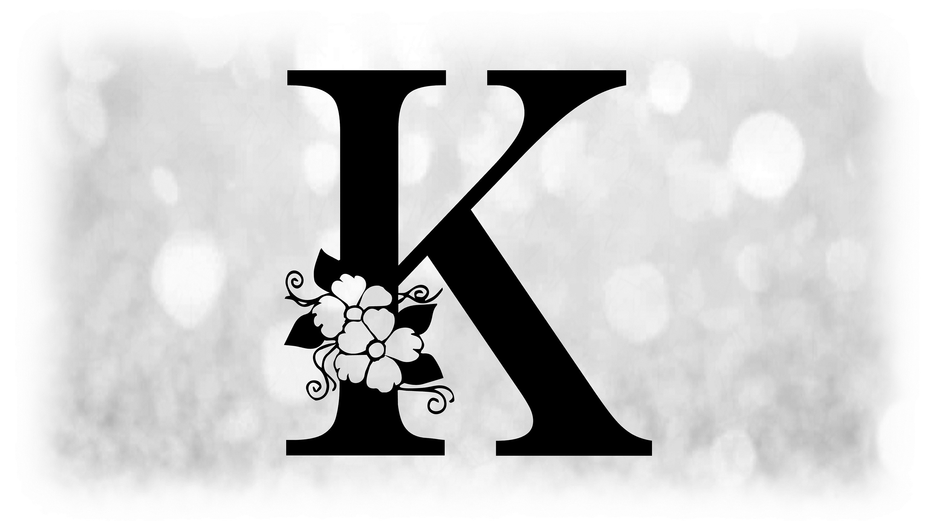 Fancy Letter K Clipart