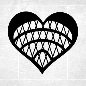 Sports Clipart: Love/Heart Shap Lacrosse Stick Net for Players, Teams, Coaches, Parents, Moms, Schools - Digital Download svg png dxf pdf