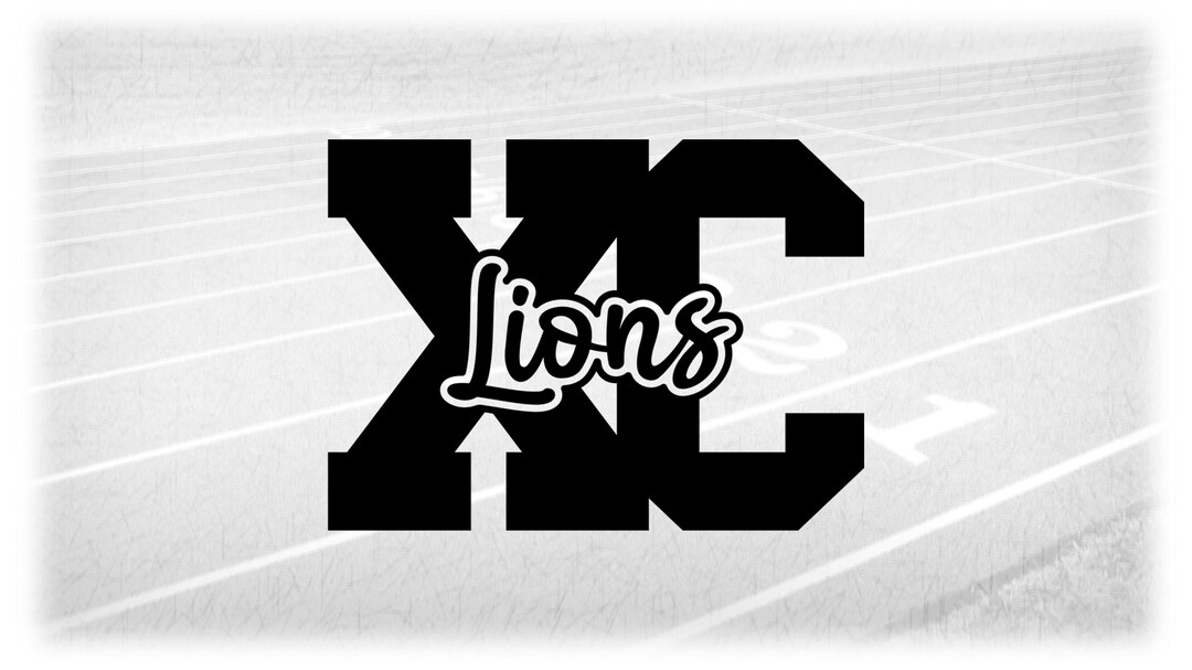 Sports Clipart: Thick Black Varsity Letters 