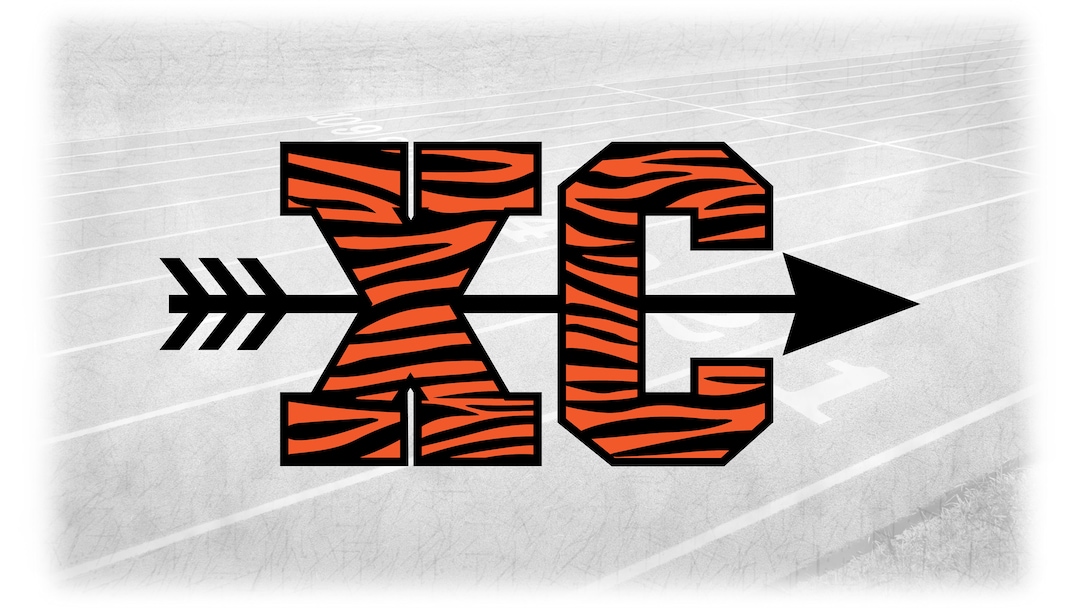 Sports Clipart: Bold Letters xc for Cross Country - Etsy