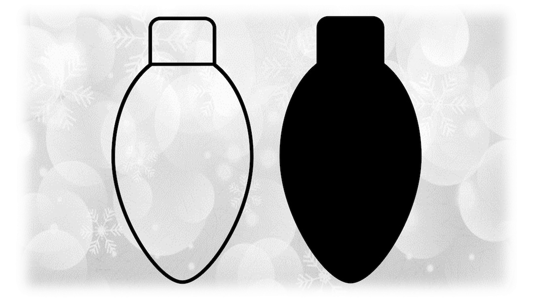 holiday-clipart-christmas-light-bulb-silhouette-in-black-solid-and-outline-on-a-single-page-digital-download-format-svg-png-dxf-pdf-etsy for Free Printable Christmas Light Bulb Template Holiday Clipart: Christmas Light Bulb Silhouette in Black Solid and Outline on a Single Page - Digital Download Format Svg Png Dxf Pdf - Etsy for Free Printable Christmas Light Bulb Template