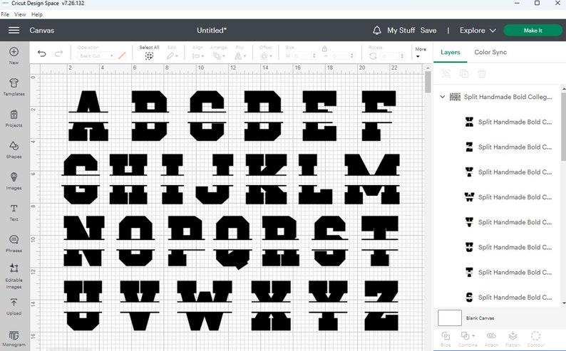 Fall Split Name Frame Sports Clipart: Black Alphabet Letter Split Name Frame Templates ...