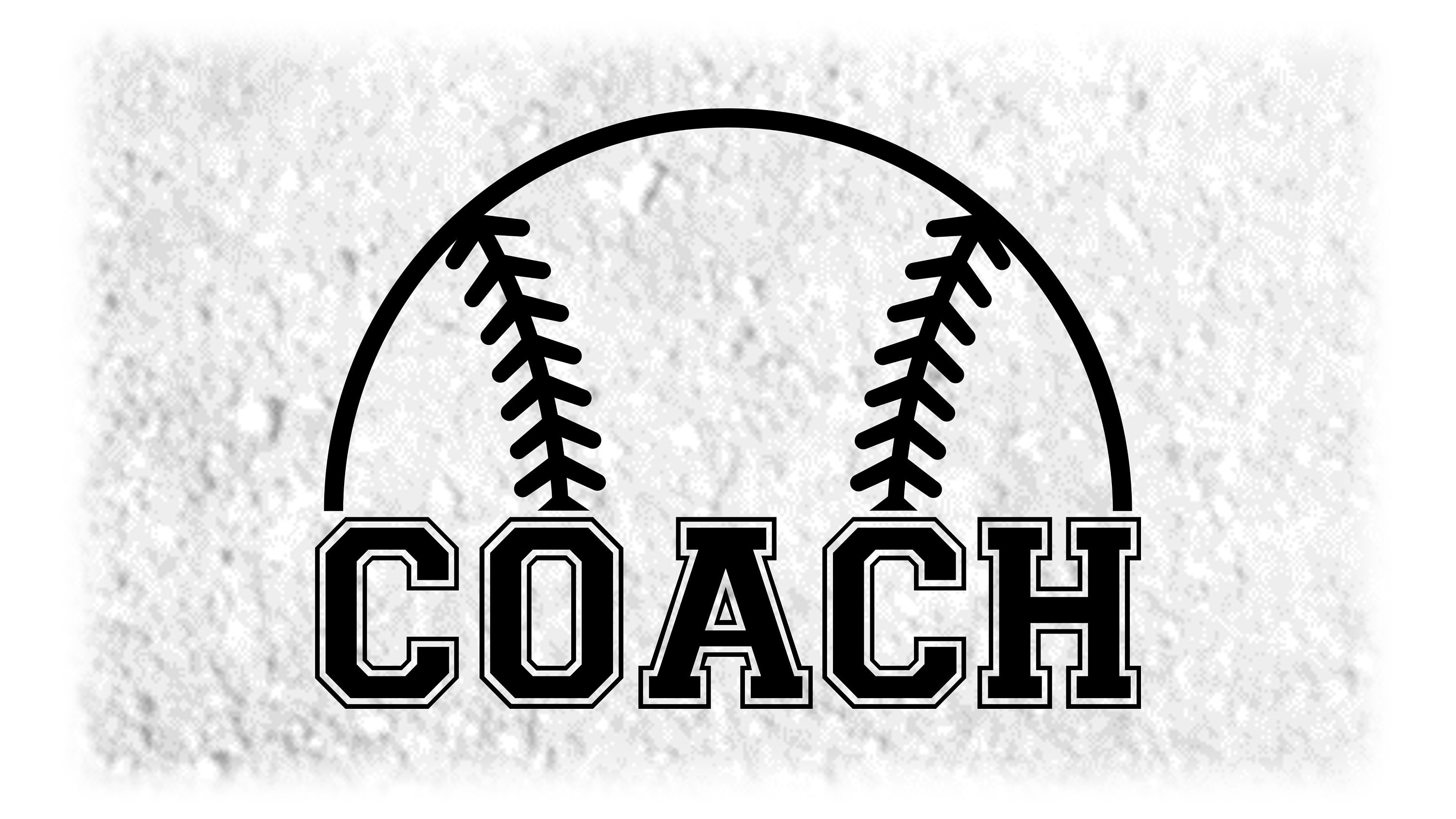 Sports Clipart: Half Softball Silhouette Outline W/ Word - Etsy