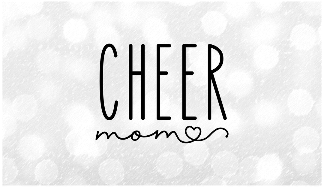 Sports Clipart: Black Word cheer in Skinny Farm Style With Black Word ...