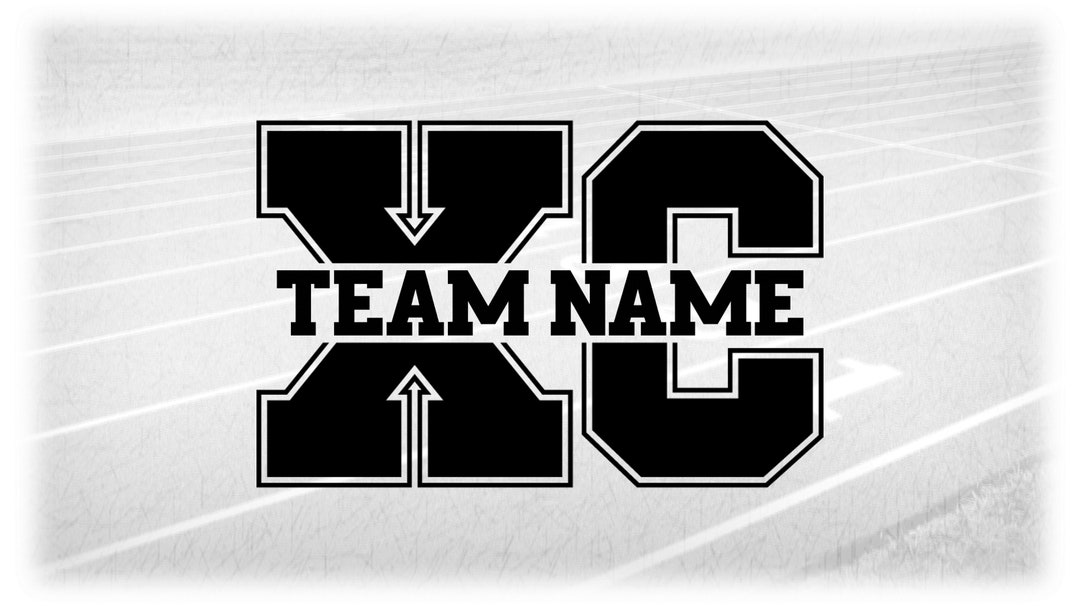 Sports Clipart: Thick Black Varsity Letters 