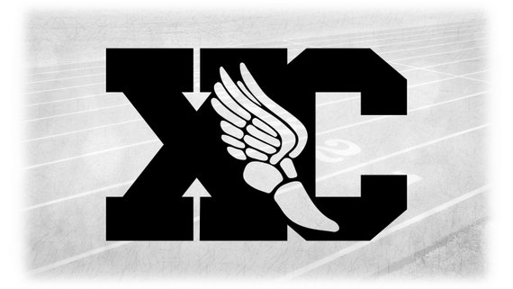 Cross Country Lauf Symbole Clipart