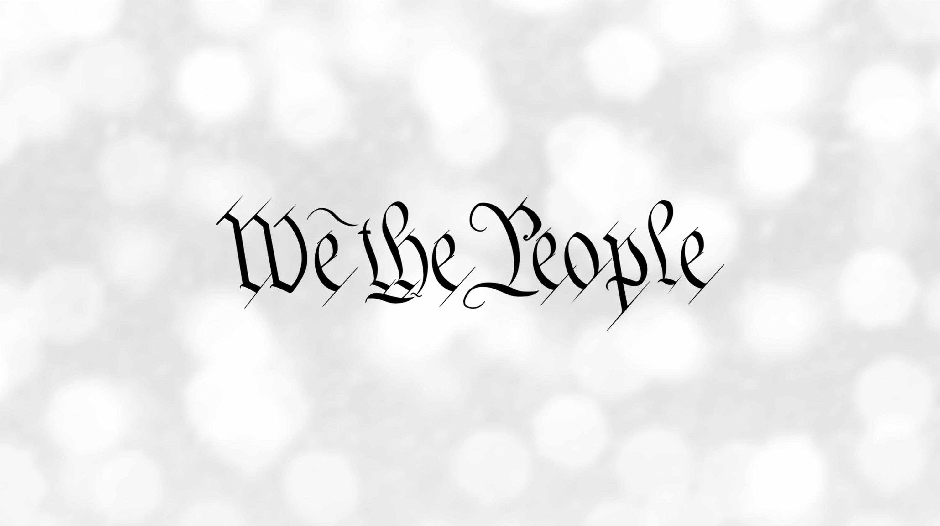 Word Clipart: Black Calligraphy Words of United States Declaration of Independence Preamble We the People - Digital Download svg png dxf pdf