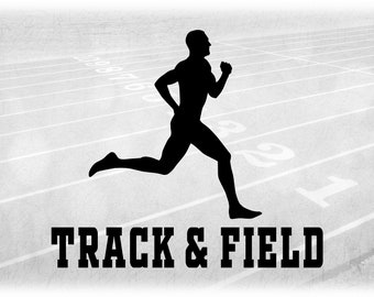 Track And Field Clipart Black And White