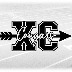 Sports Clipart: Thick Black Varsity Letters 