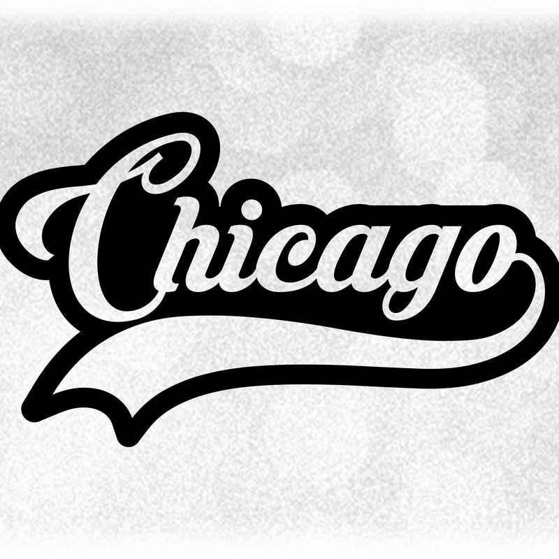 Chicago Cubs Font Etsy