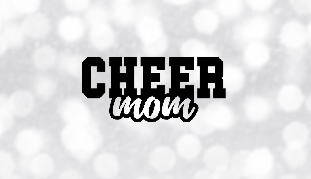 Sports Clipart: Black Bold Word "cheer" in College Varsity Style and ...