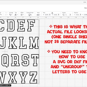 Sports Clipart: Alphabet Letter Templates Grouped on ONE Single Sheet ...