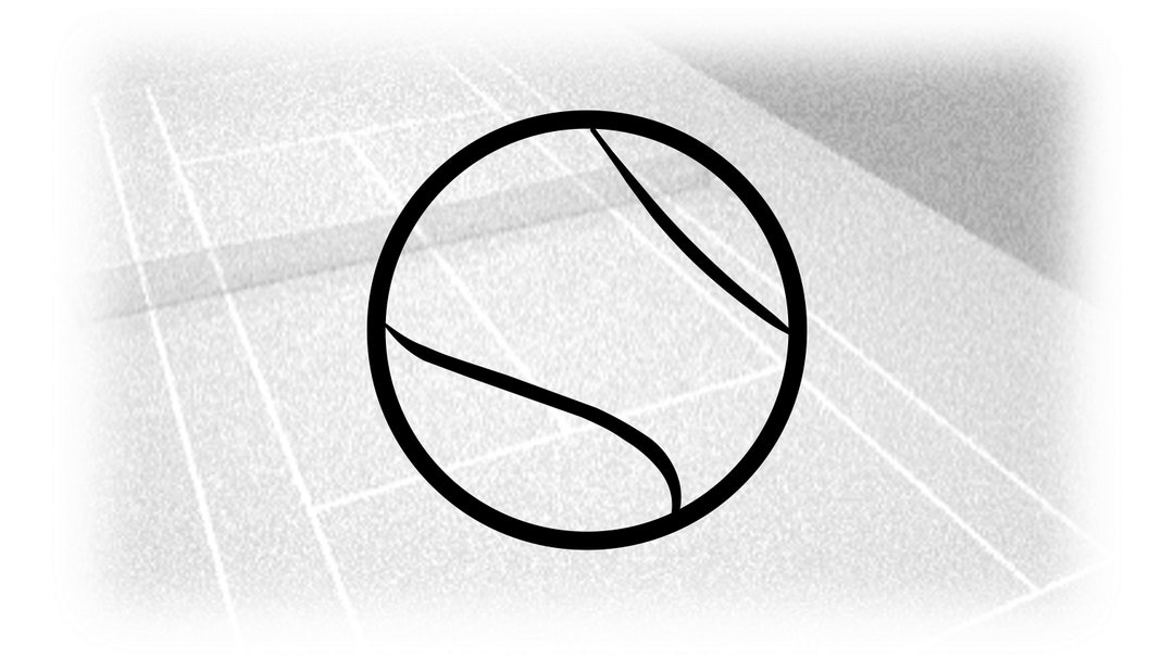 Tennis Ball Clip Art Black And White