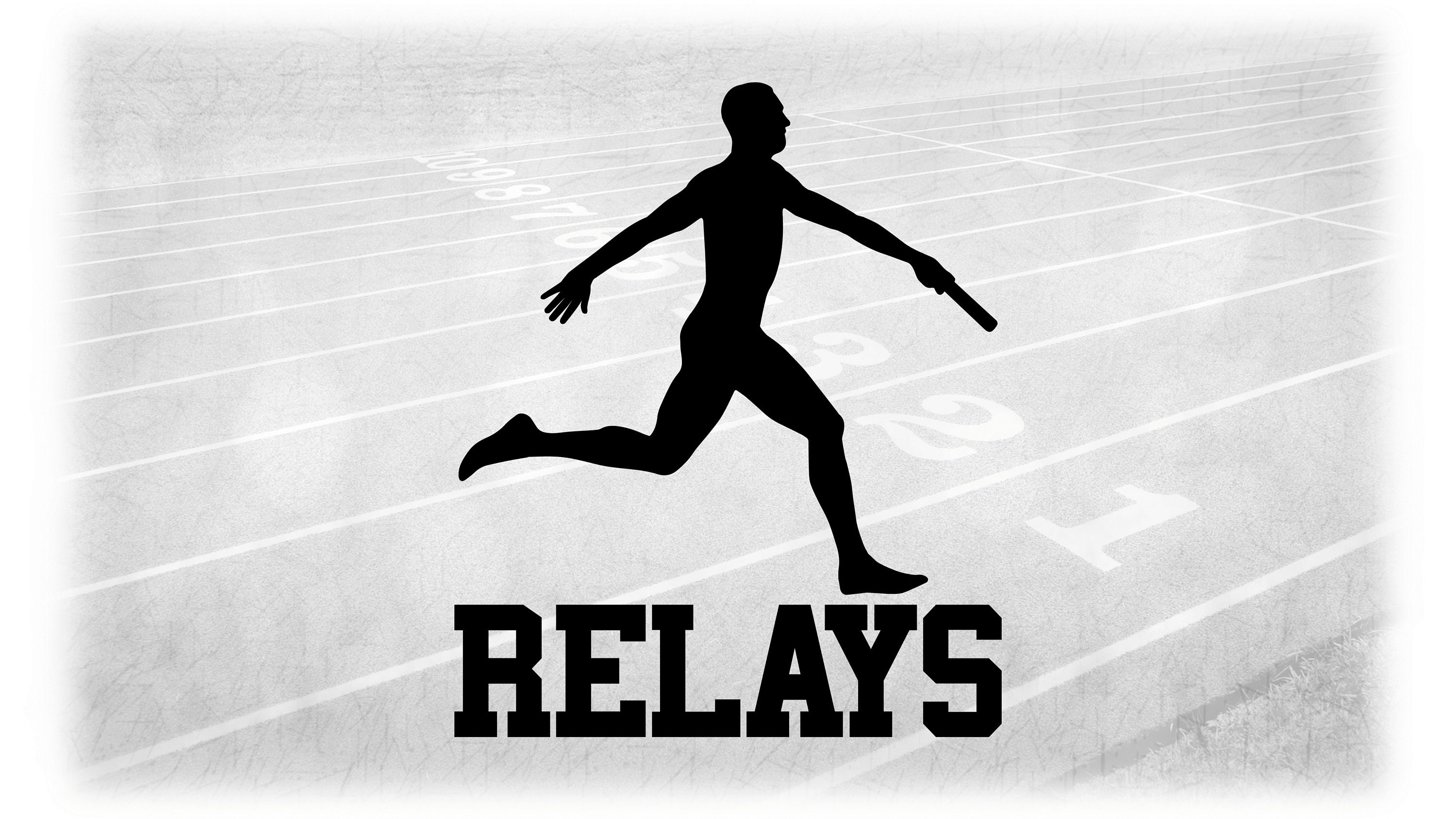 Sports Clipart: Black Silhouette of Male/boy/man Relay Runner - Etsy Canada
