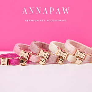 Luxuries Personalized Cat Collar Bell Bowtie Set,Custom Kitten Collar Leash Set,Handmade Puppy Collar Bowtie For Wedding Gift,Free Engraved