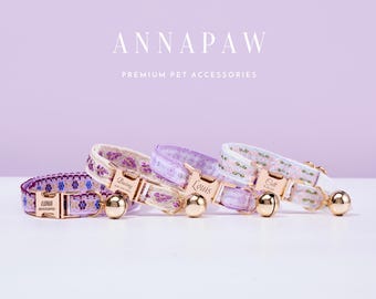 Conjunto de collar y cascabel personalizados para gatos (no se sueltan fácilmente), collar y correa personalizados para gatitos (regalo de cumpleaños para mascotas), collar personalizado para cachorros (regalo de Navidad).