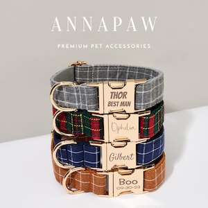 Boy dog collars clearance etsy