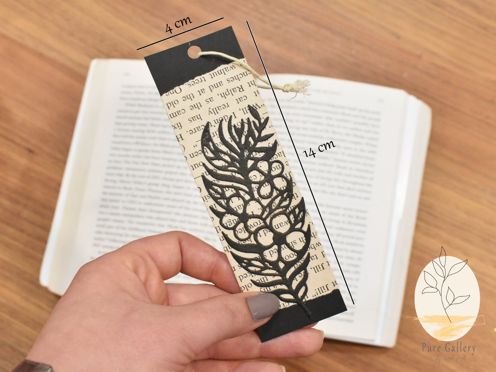 Personalized Thin Elegant Bookmark A Classy Gift for Book Etsy