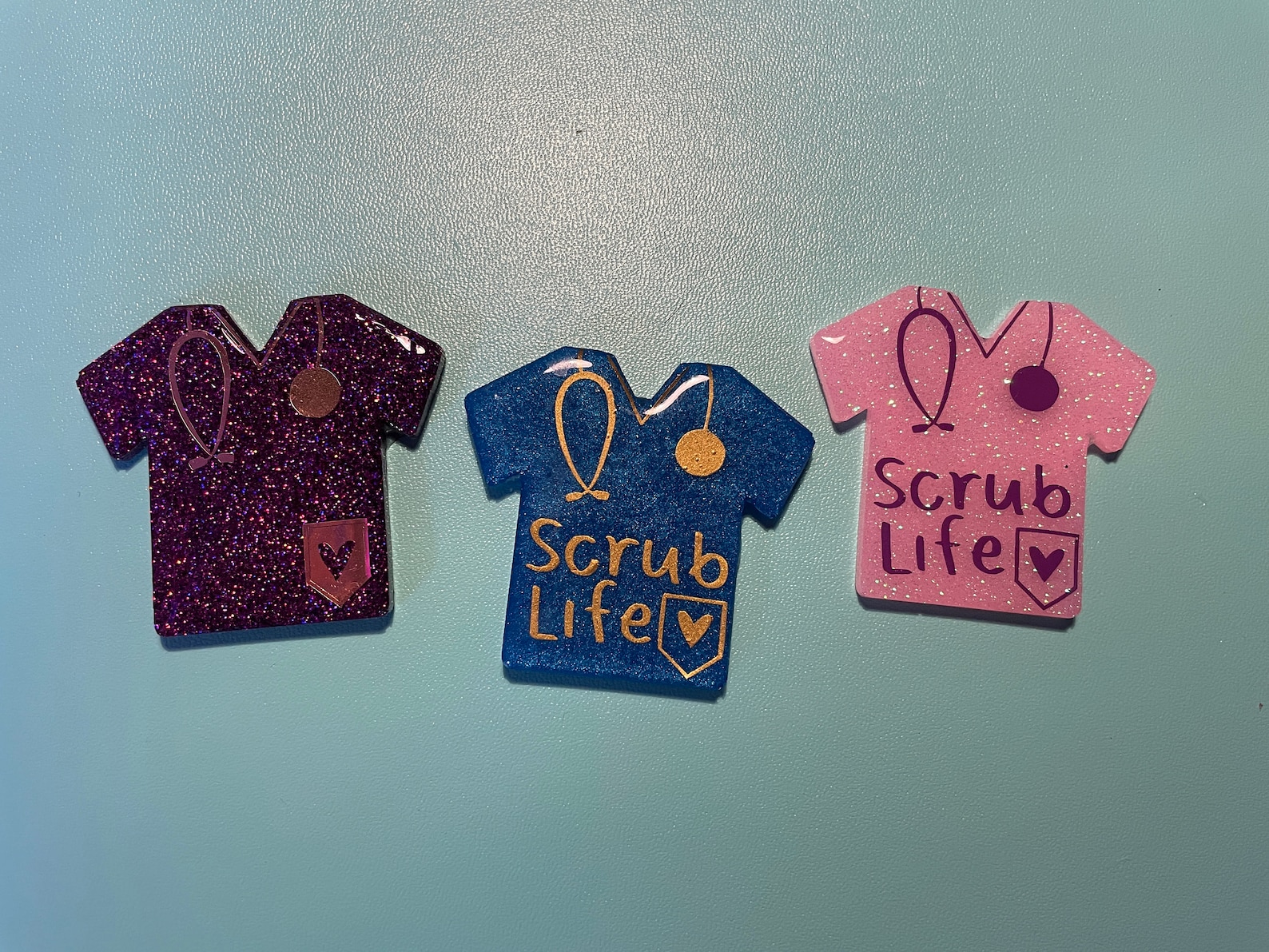 Design Your Own Scrub Top Badge Reel Etsy