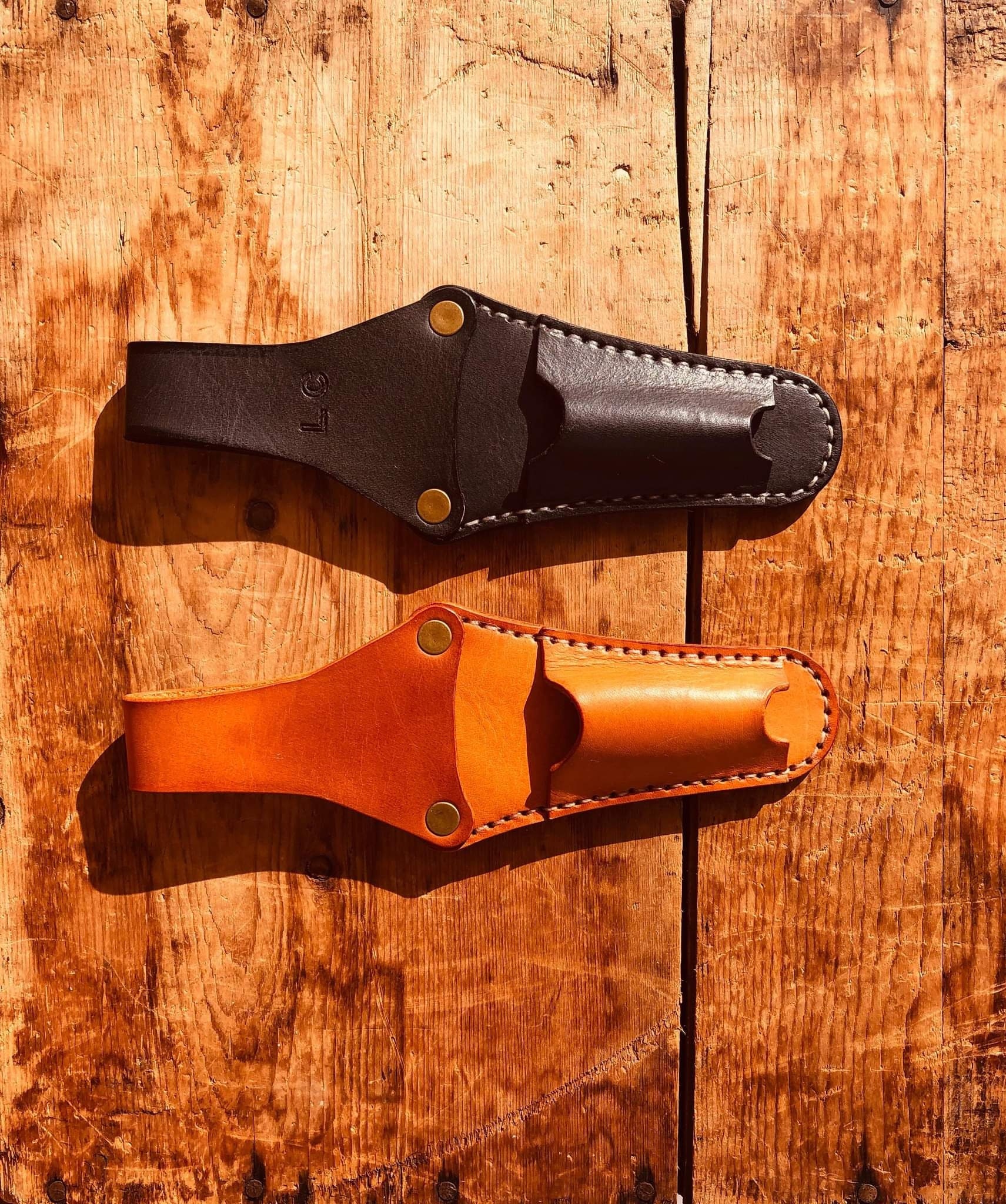 Leather Tobacco Pipe Holster / Tobacco Pipe Accessories / Pipe Case