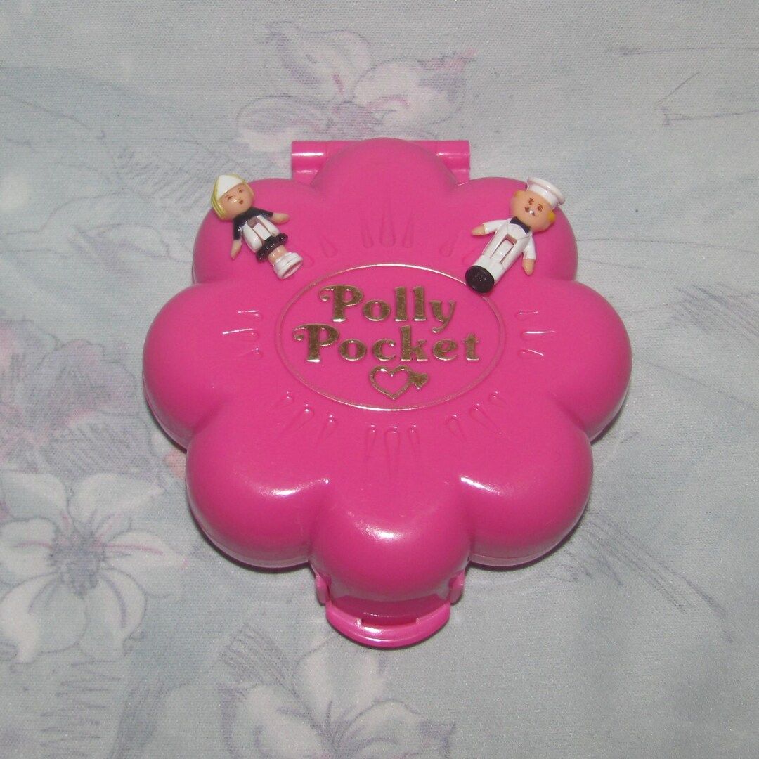 Polly Pocket – Mr. Fry's Restaurant – Bluebird Toys – 1990, Occasion