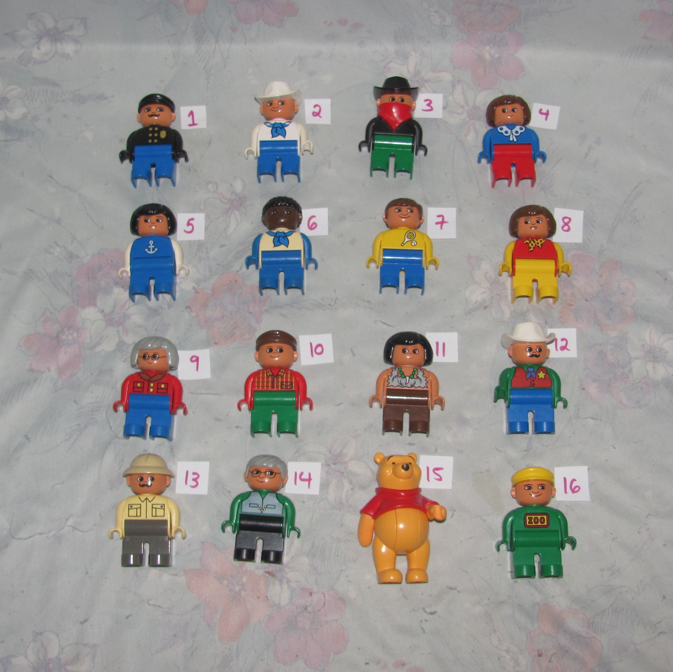 Lego Duplo BOY GIRL CHILD 2 Figures for FAMILY HOME HOUSE 2 Kids Lot #10
