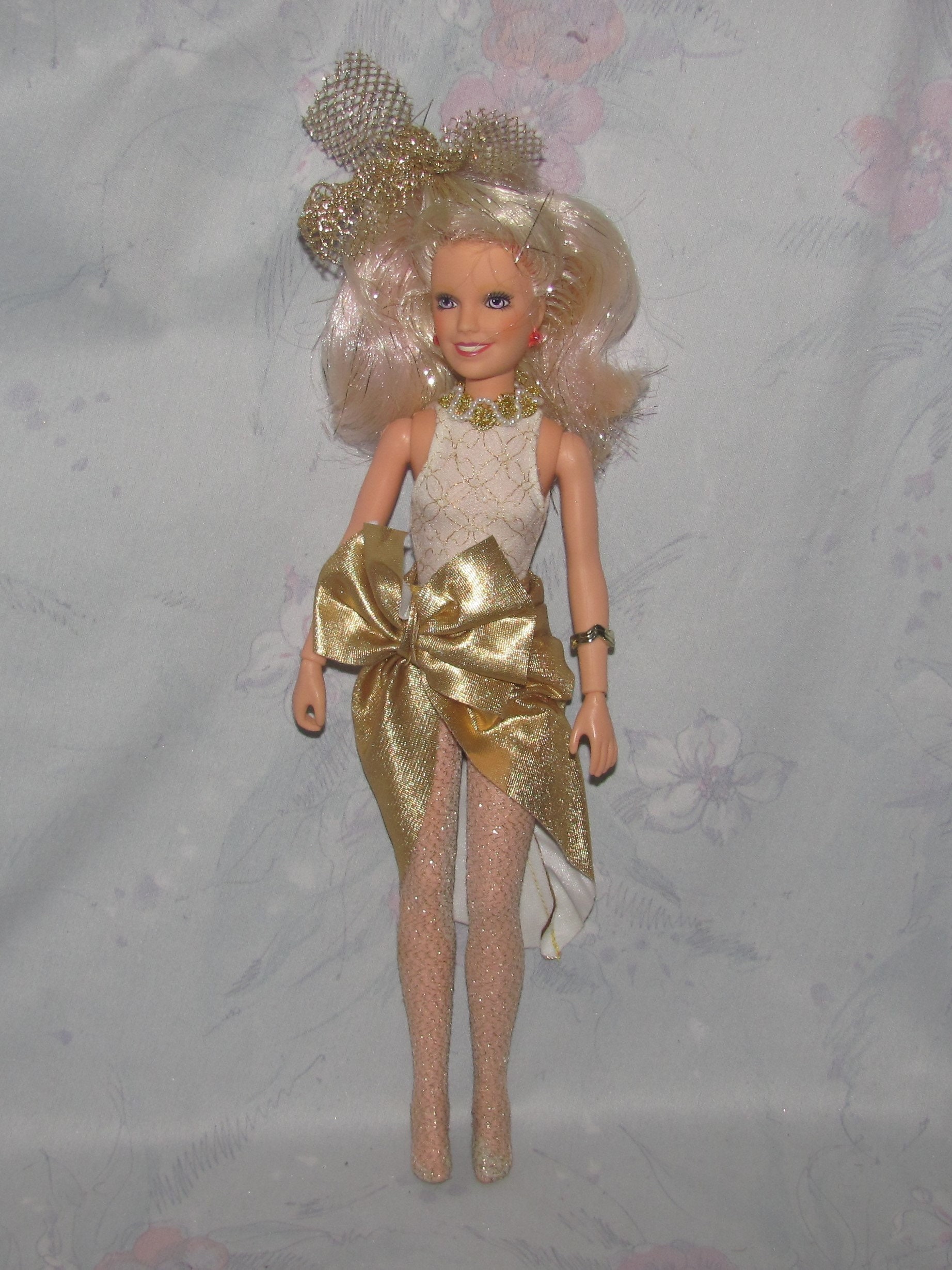 Vintage Jem and the Holograms Doll Glitter N Gold Etsy