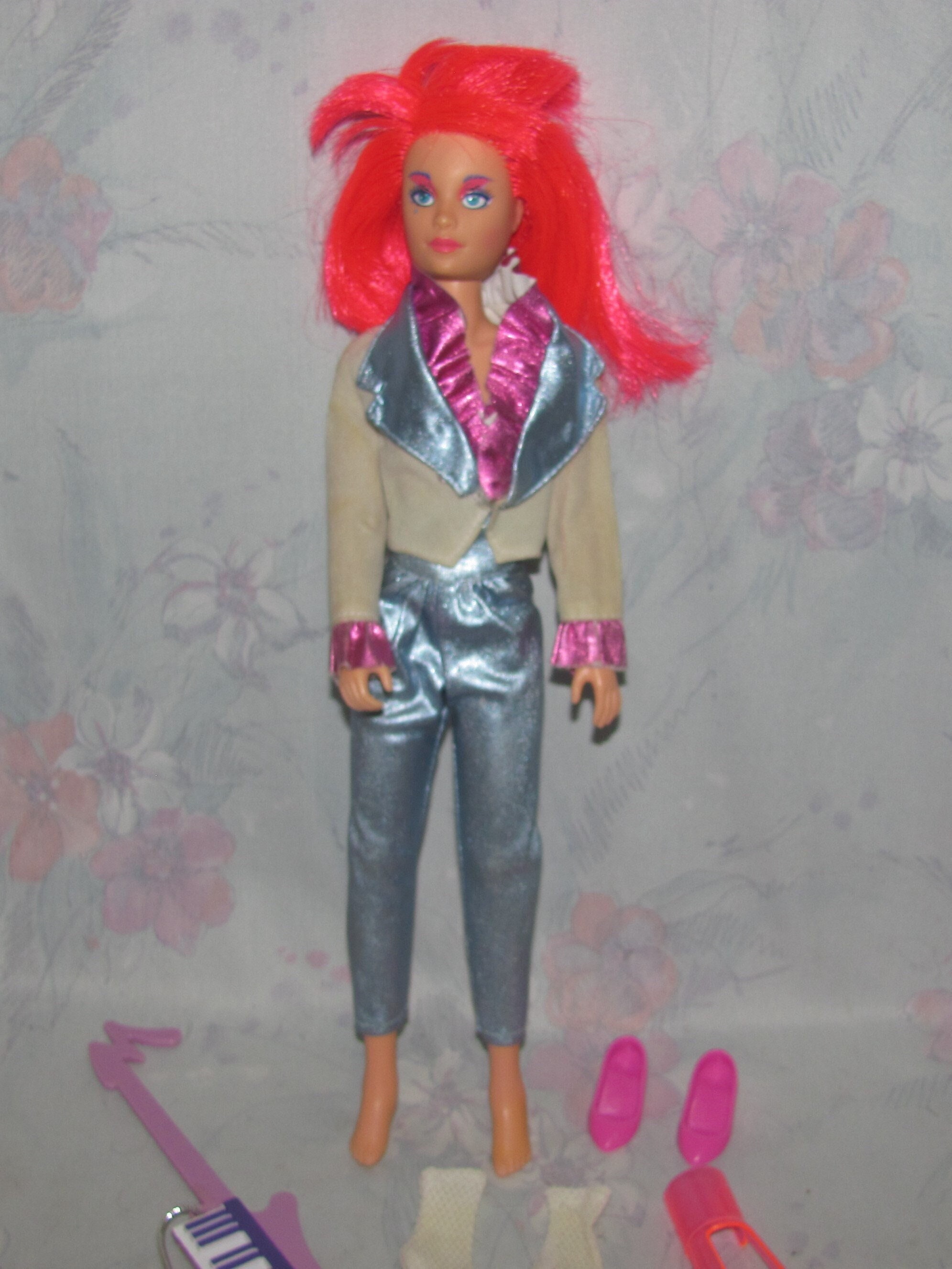 Vintage Jem and the Holograms Doll First Edition Kimber Some Clothes and Accessories Not Complete Pink Hair Etsy