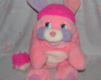 Vintage Mattel Pink Plush Popple - Party Popple 14" - Pink, Purple - 1980s Toys - Those Characters From Cleveland