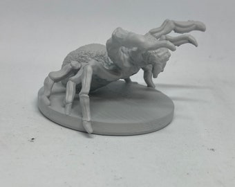 Giant Spider 3D Printed Resin Miniature