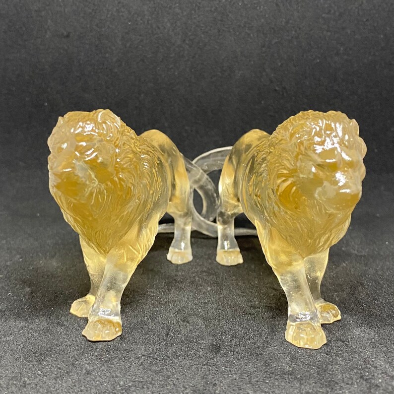 Figurine of Wondrous Power Gold Lions 3D Printed Dnd Etsy