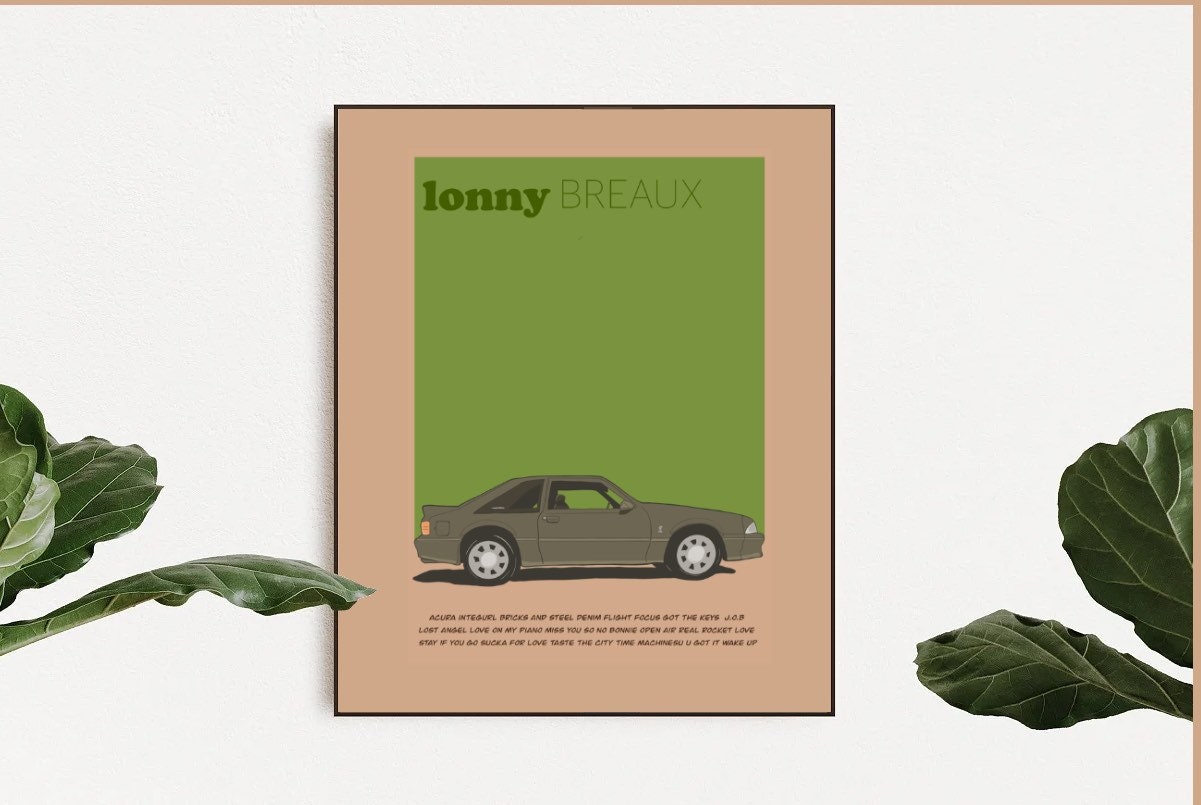 Lonny Breaux Frank Ocean Artwork - Etsy