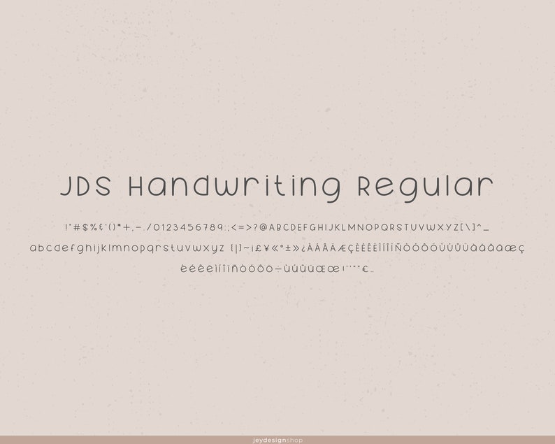 Handwritten Fonts Notetaking TTF Fonts for Students Etsy