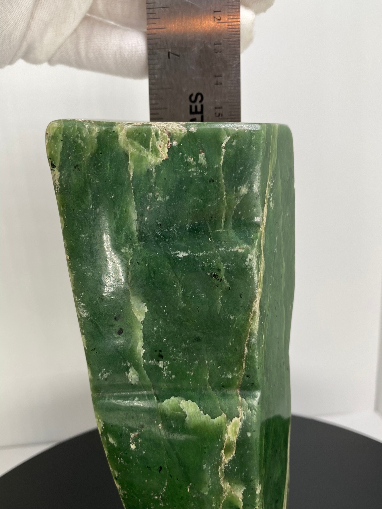 Nephrite Jade Natural Stone Free Form Over 1 Pound 6.2
