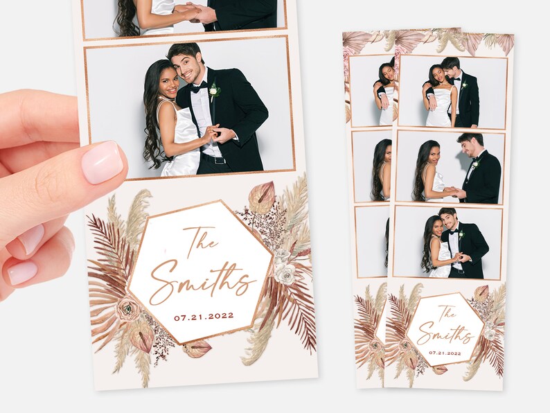 Boho Photo Booth Template Boho Photo Booth Template